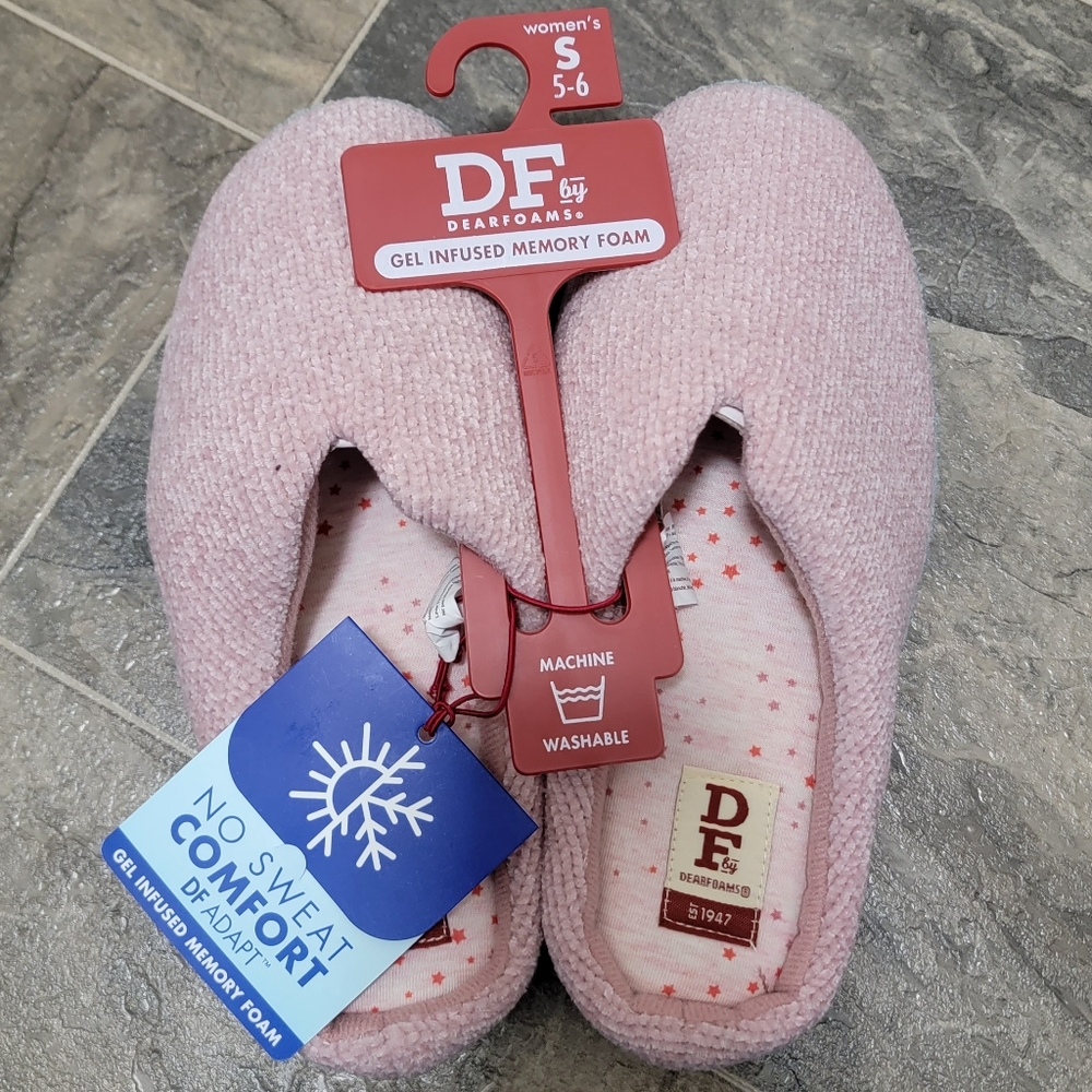 DEARFOAMS Chenille Clog Size Small 5-6-BRAND NEW